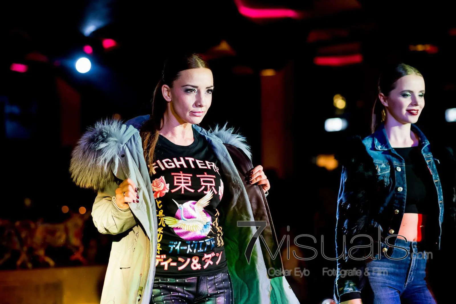 Make-up und Styling für ein Fashion-Shooting
