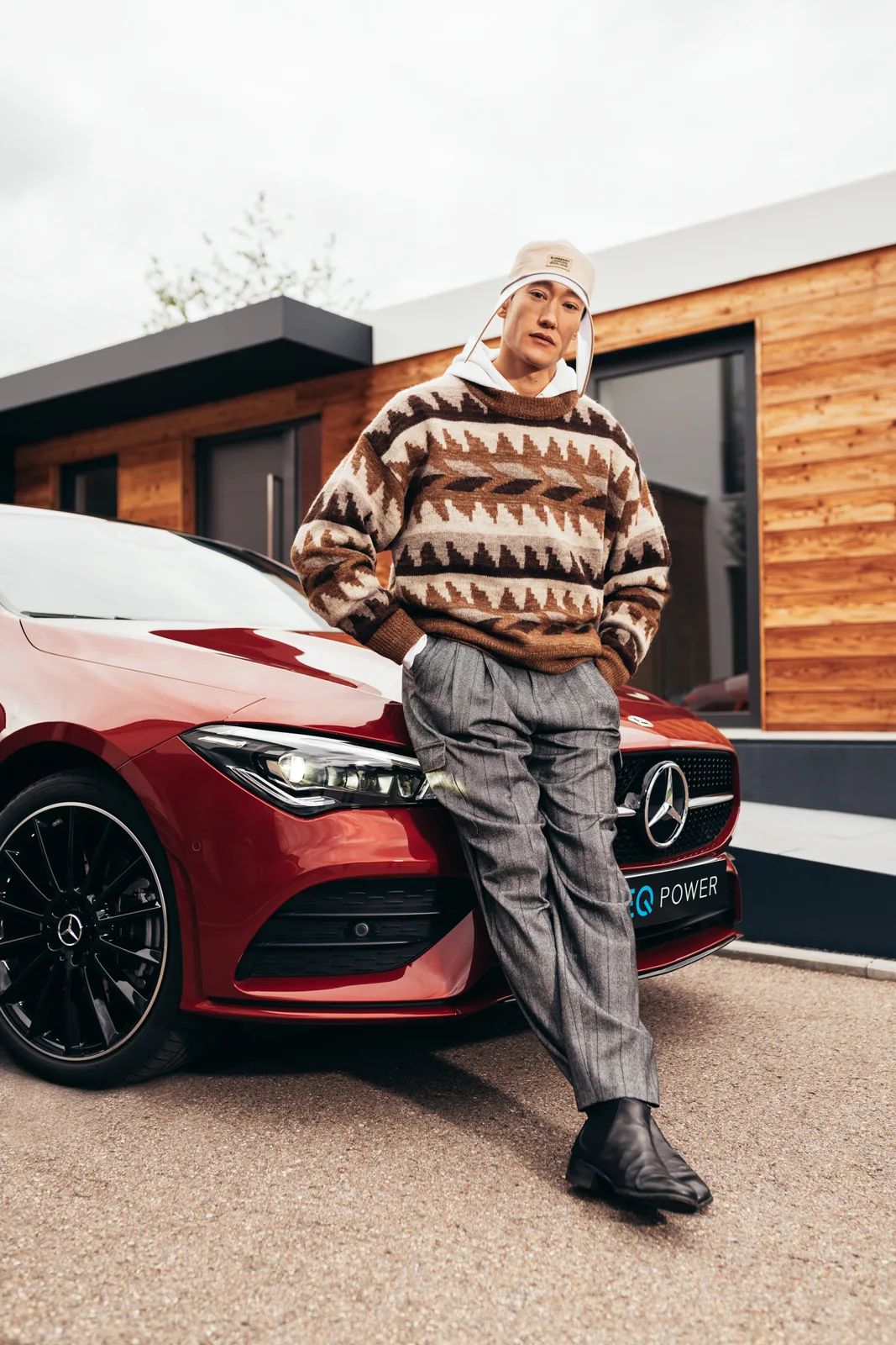 Make-up und Styling für ein Mercedes-Benz-Fotoshooting