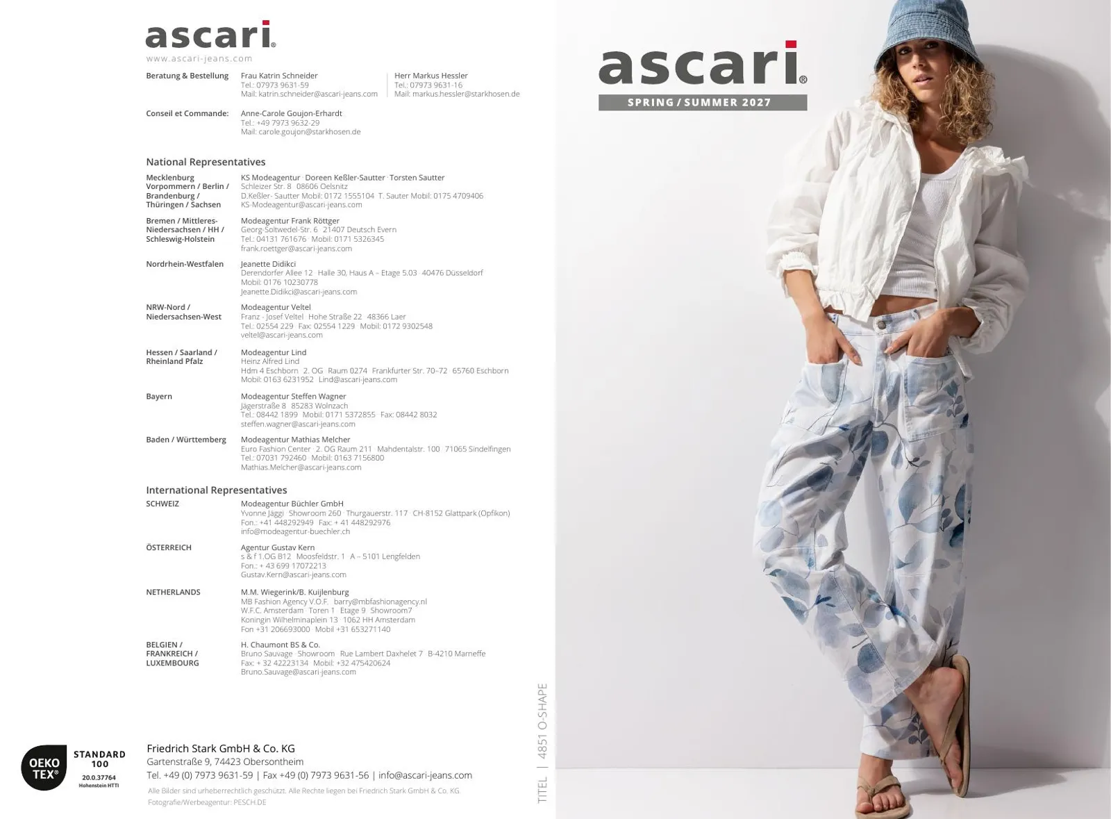 ascari – Frühjahr/Sommer 2027, Katalogseite 1